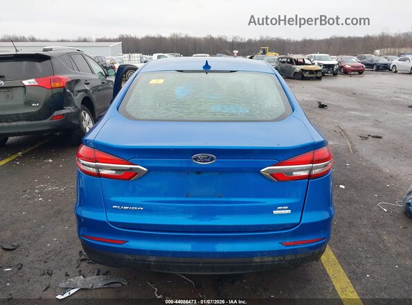 3FA6P0HD1LR185957 2020 FORD FUSION Blue 