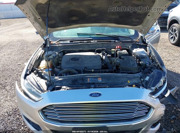 3FA6P0HD6GR217694 2016 FORD FUSION Серебряный Вид сзади