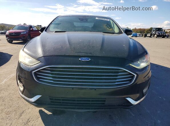 3FA6P0HD6LR229130 2020 FORD FUSION Черный Вид спереди