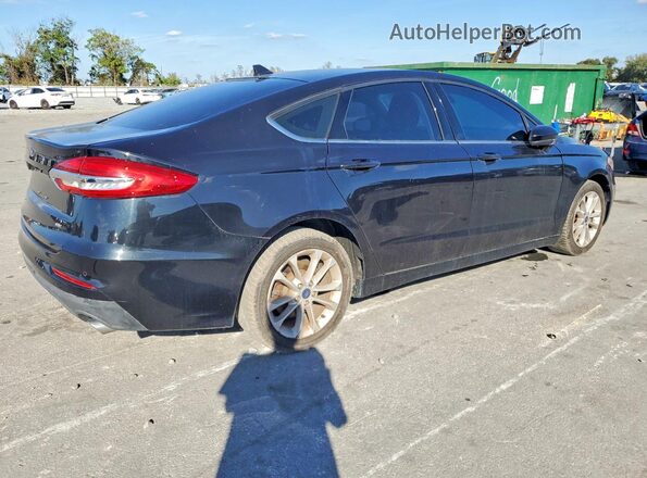 3FA6P0HD6LR229130 2020 FORD FUSION Черный Задняя правая четверть