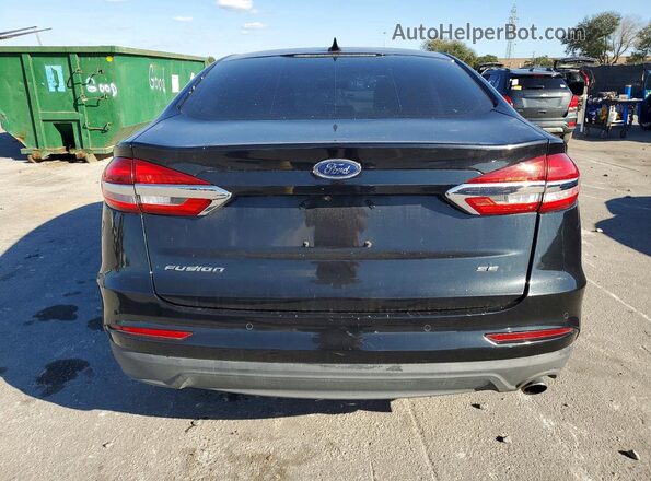 3FA6P0HD6LR229130 2020 FORD FUSION Черный Вид сзади