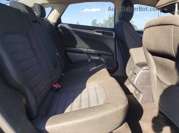 3FA6P0HD6LR229130 2020 FORD FUSION Черный Вид задних сидений