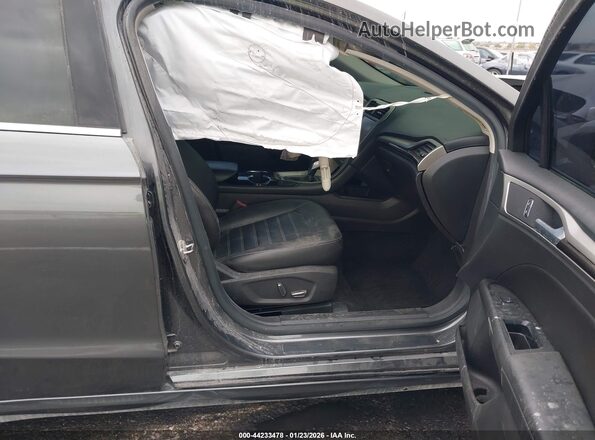 3FA6P0HD7GR281694 2016 FORD FUSION Gray წინა სალონის ხედი