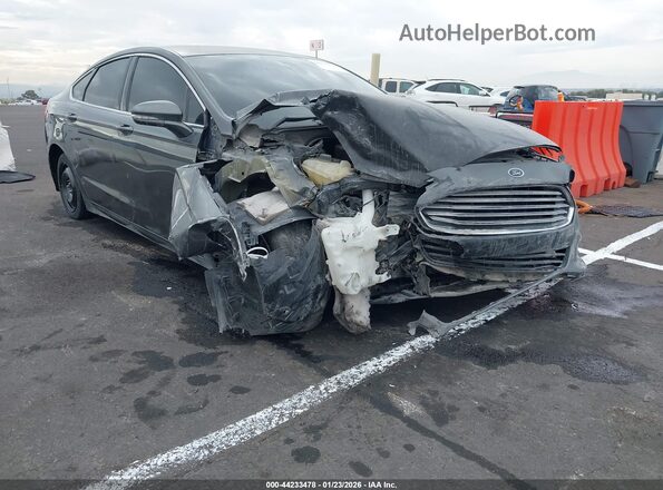3FA6P0HD7GR281694 2016 FORD FUSION Gray წინა პანელის ხედი