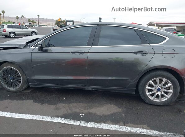 3FA6P0HD7GR281694 2016 FORD FUSION Gray 