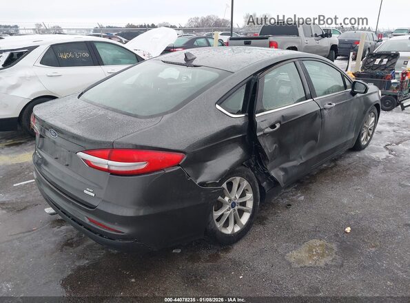 3FA6P0HDXKR214533 2019 FORD FUSION Gray 