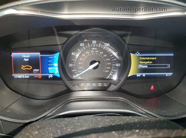 3FA6P0HDXLR126910 2020 FORD FUSION Black 