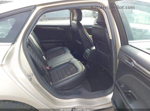 3FA6P0LU2HR230516 2017 FORD FUSION HYBRID Beige Vista de la etiqueta del VIN