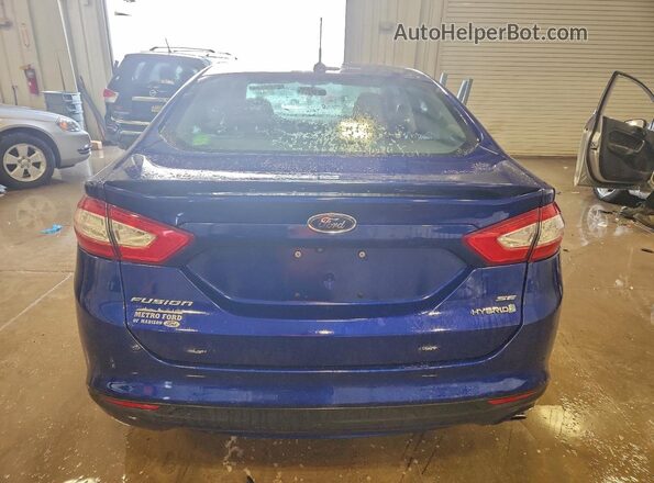 3FA6P0LU4GR172956 2016 FORD FUSION Blue 