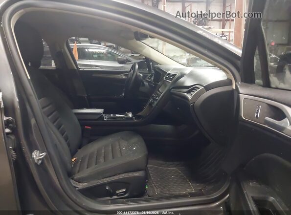 3FA6P0LU4KR197039 2019 FORD FUSION HYBRID Gray Вид салону спереду