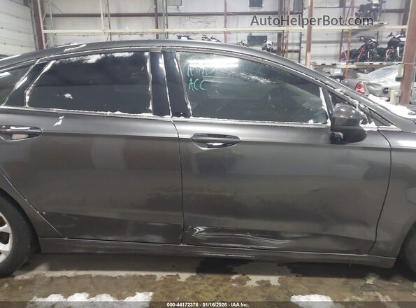 3FA6P0LU4KR197039 2019 FORD FUSION HYBRID Gray Вид задньої частини салону