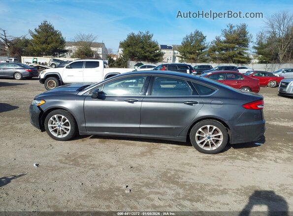 3FA6P0LU7LR154042 2020 FORD FUSION Gray 360 interior view