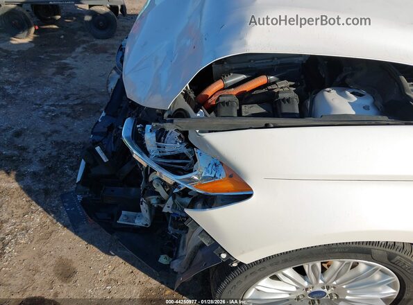 3FA6P0LU9GR203795 2016 FORD FUSION HYBRID Белый Вид спереди