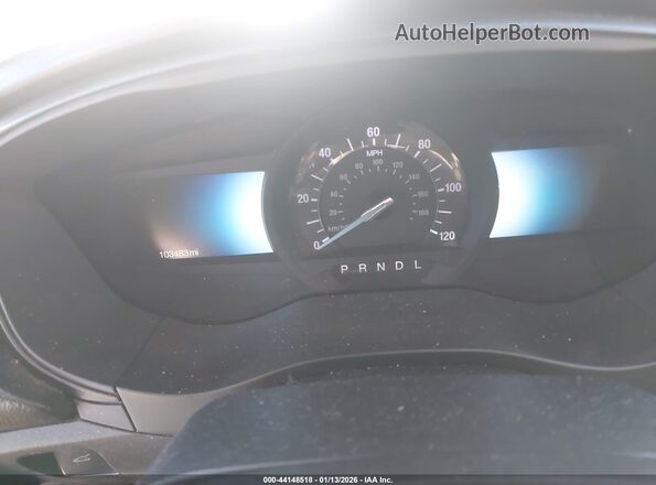 3FA6P0LUXJR101333 2018 FORD FUSION HYBRID White Հետևի նստատեղերի տեսք