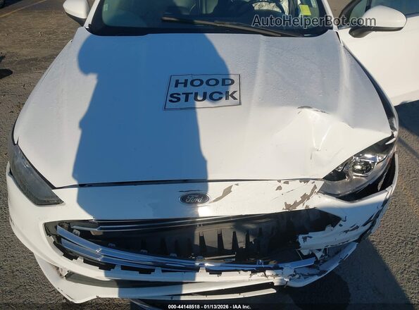 3FA6P0LUXJR101333 2018 FORD FUSION HYBRID White Հետևի տեսք