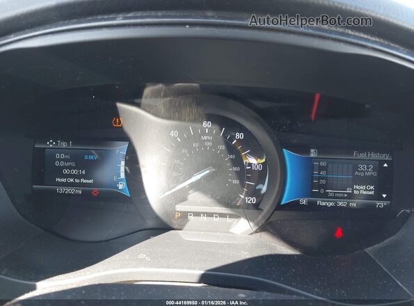 3FA6P0LUXJR269425 2018 FORD FUSION HYBRID White Vista de los asientos traseros