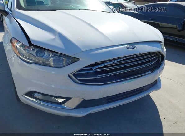 3FA6P0LUXJR269425 2018 FORD FUSION HYBRID White Vista frontal