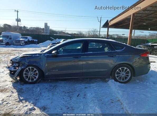 3FA6P0LUXKR266722 2019 FORD FUSION HYBRID Серый 