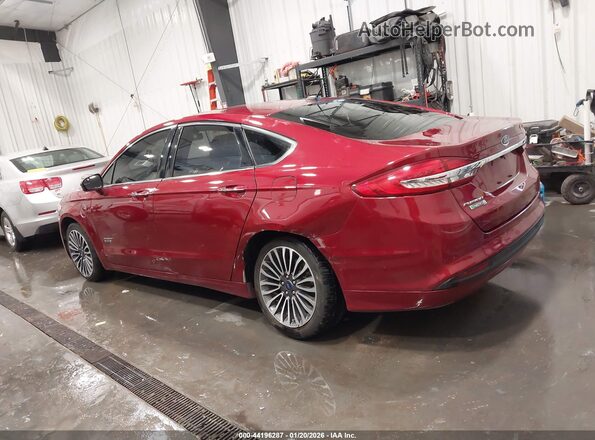 3FA6P0PU1JR224657 2018 FORD FUSION ENERGI Красный Панорамный вид салона 360°