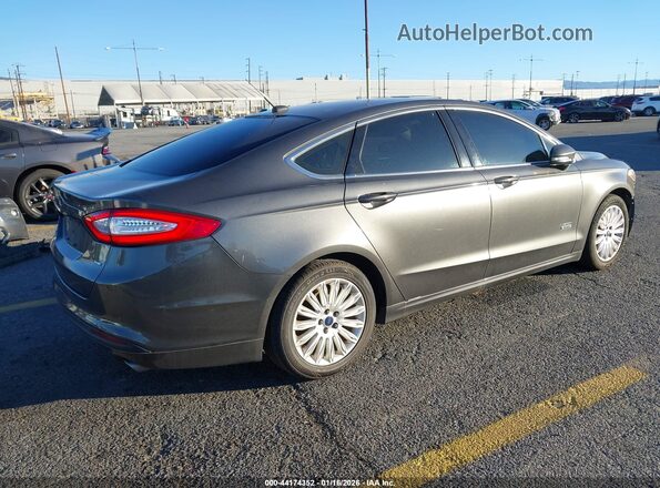 3FA6P0PU3GR229349 2016 FORD FUSION ENERGI Gray 