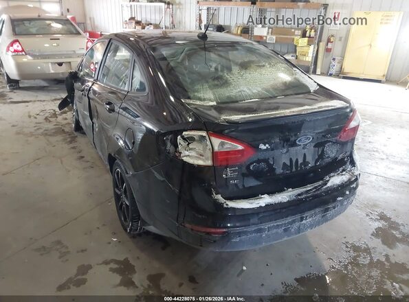 3FADP4BJ0JM109024 2018 FORD FIESTA Black Tył lewy