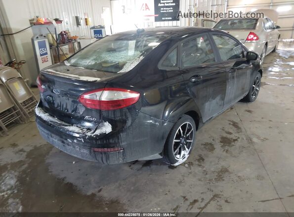 3FADP4BJ0JM109024 2018 FORD FIESTA Black Tył prawy