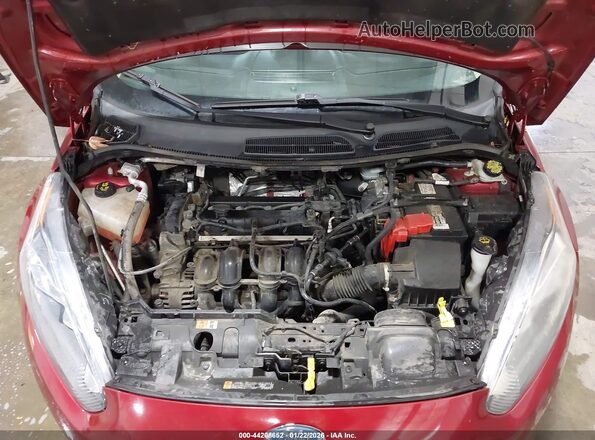 3FADP4BJ5GM178798 2016 FORD FIESTA Red უკანა ხედი