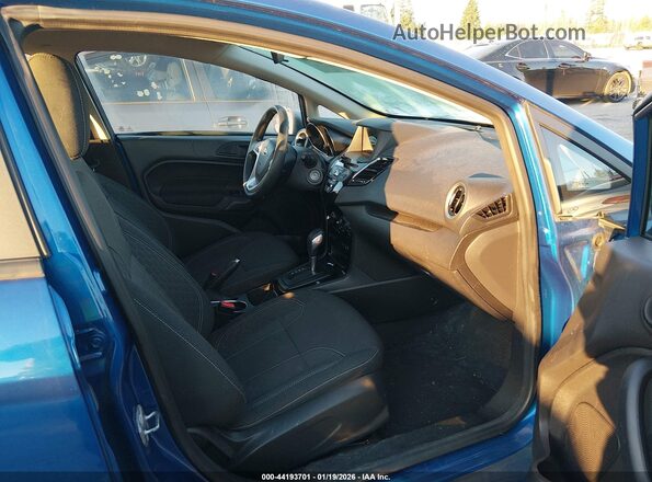 3FADP4BJ6KM125021 2019 FORD FIESTA Blue Вид салону спереду