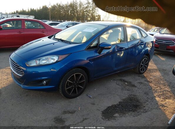 3FADP4BJ6KM125021 2019 FORD FIESTA Blue Передня ліва чверть