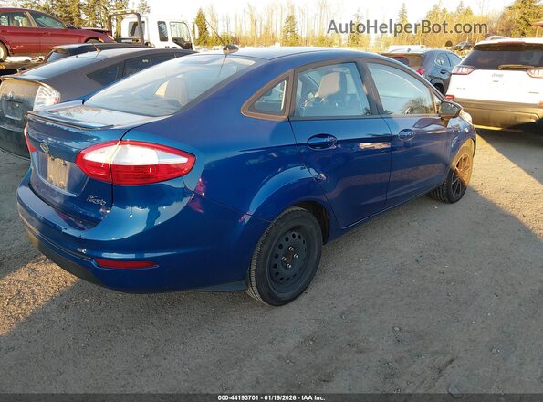 3FADP4BJ6KM125021 2019 FORD FIESTA Blue Задня права чверть