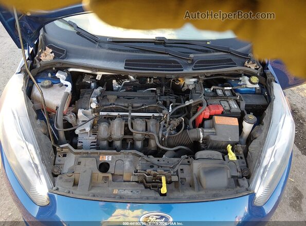 3FADP4BJ6KM125021 2019 FORD FIESTA Blue Вид ззаду
