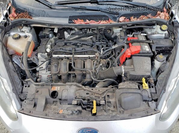 3FADP4EJ6KM165644 2019 FORD FIESTA Silver Vista interior trasera