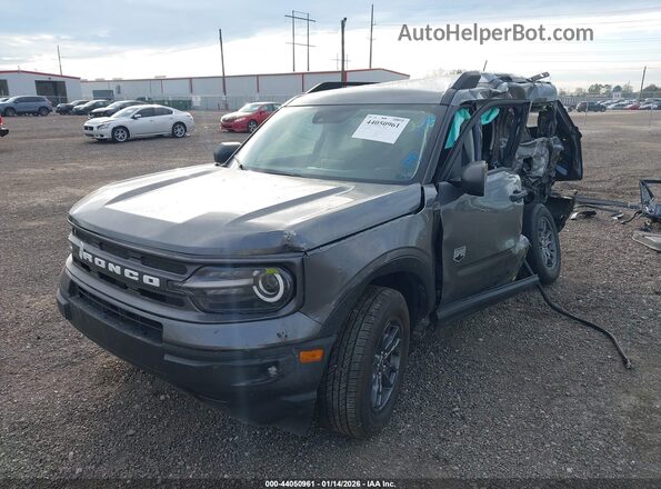 3FMCR9B66PRD29073 2023 FORD BRONCO SPORT Gray წინა მარცხენა ხედი სამი მეოთხედიდან