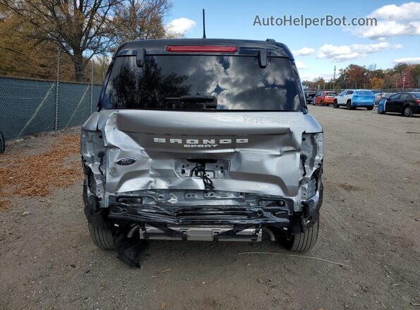 3FMCR9C60PRD17886 2023 FORD BRONCO Серебряный Вид сзади