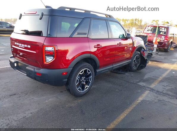 3FMCR9CN1SRF22892 2025 FORD BRONCO SPORT Красный 