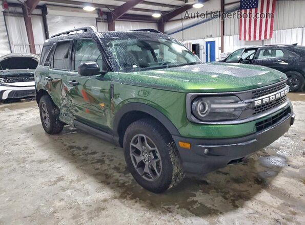 3FMCR9D97PRD98409 2023 FORD BRONCO Green Передня права чверть