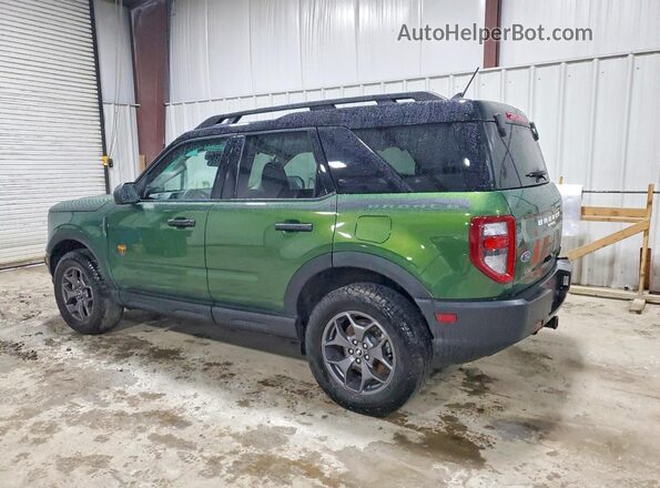 3FMCR9D97PRD98409 2023 FORD BRONCO Green Задня ліва чверть