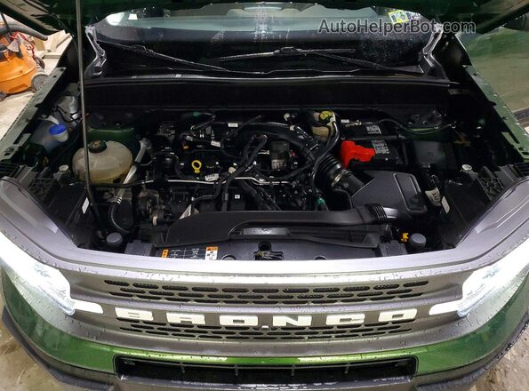 3FMCR9D97PRD98409 2023 FORD BRONCO Green Вид підкапотного простору