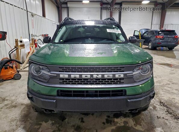 3FMCR9D97PRD98409 2023 FORD BRONCO Green Вид спереду