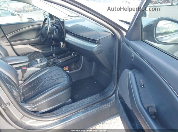 3FMTK1R46PMA99154 2023 FORD MUSTANG MACH-E Gray Вид салону спереду
