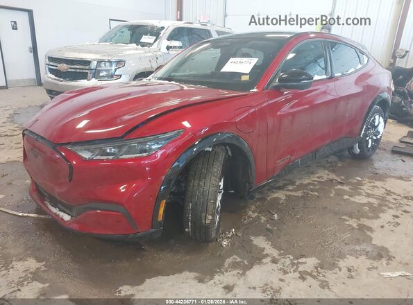 3FMTK3SU3PMA89350 2023 FORD MUSTANG MACH-E PREMI Red Vista tres cuartos delantera izquierda