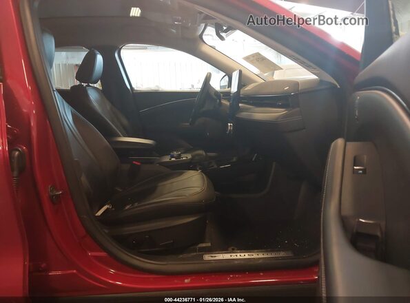 3FMTK3SU3PMA89350 2023 FORD MUSTANG MACH-E PREMI Red Vista interior delantera