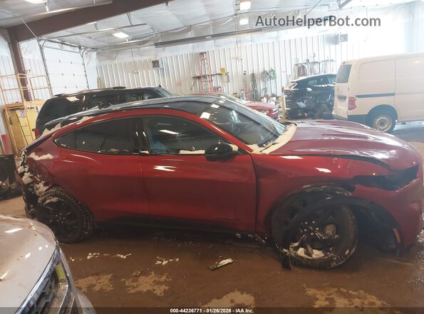 3FMTK3SU3PMA89350 2023 FORD MUSTANG MACH-E PREMI Red Vista interior trasera