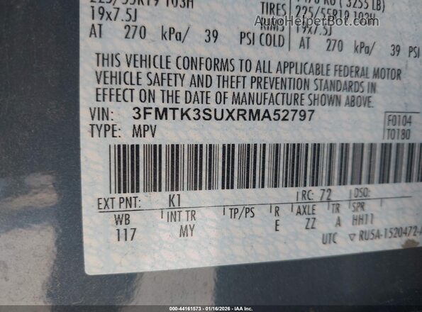 3FMTK3SUXRMA52797 2024 FORD MUSTANG MACH-E PREMI Blue 