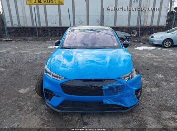 3FMTK4SX1MME02293 2021 FORD MUSTANG MACH-E Blue Vista del salpicadero