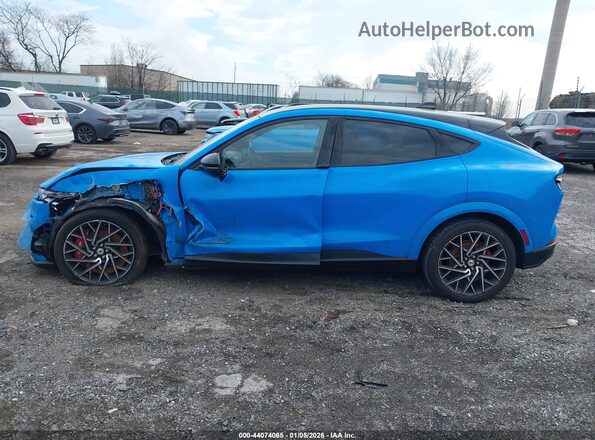 3FMTK4SX1MME02293 2021 FORD MUSTANG MACH-E Blue Vista interior trasera