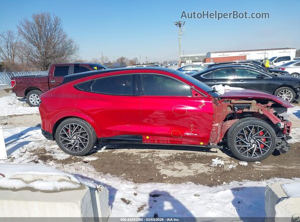 3FMTK4SX4MME02420 2021 FORD MUSTANG MACH-E Red 