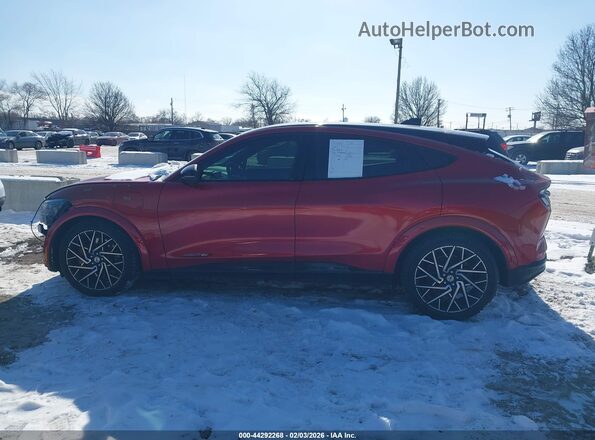 3FMTK4SX4MME02420 2021 FORD MUSTANG MACH-E Red 