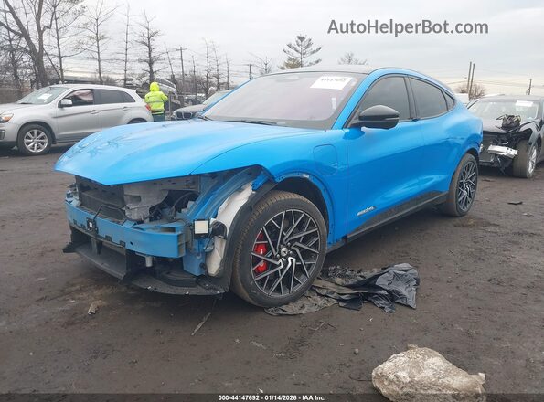 3FMTK4SX4PMA19405 2023 FORD MUSTANG MACH-E Light Blue Առջևի ձախ երեք քառորդ տեսարան