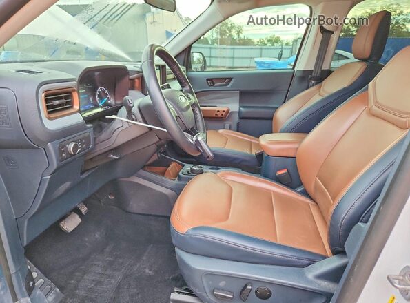 3FTTW8E39NRA86123 2022 FORD MAVERICK White Вид салону спереду